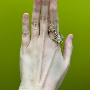 Vince Camuto starburst ring